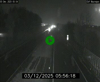 Webcam sur le périphérique de Rennes (N136) à hauteur de Maurepas, au nord de la ville