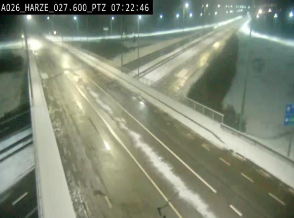 Caméra autoroute Belgique - Sougné-Remouchamps,E25 direction Luxembourg