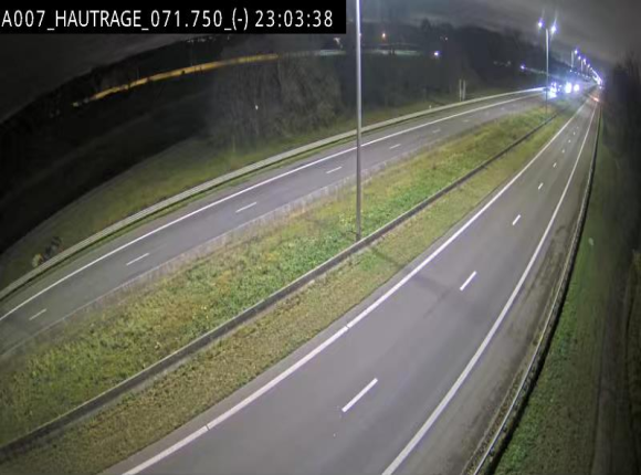 Webcam autoroute Belgique - Hautrage - E19 - BK 71.7