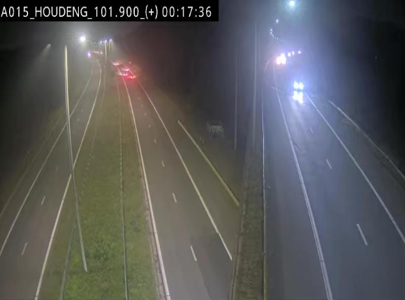 Webcam autoroute Belgique - Houdeng-Goegnies - Jonction E19/E42 direction Tournai/Mons - BK 101.85