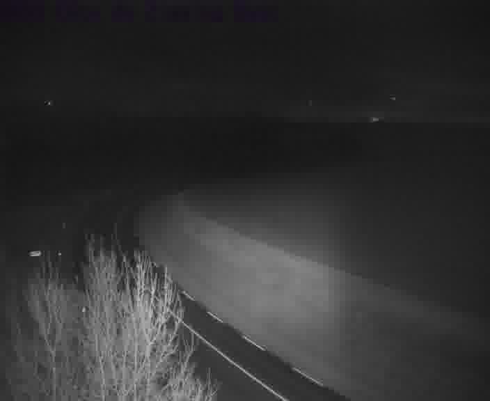 Webcam sur la D603 située en haut de la Côte de Zimming. Vue orientée vers Saint-Avold.