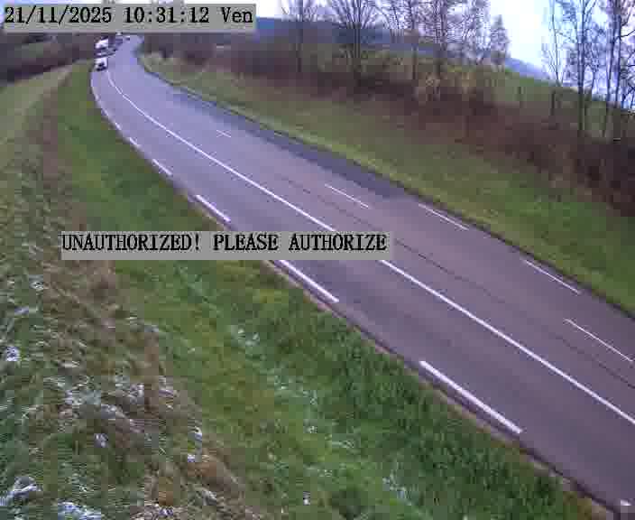 Webcam installée le long de D955 (France) à Amelécourt, pointée vers Metz, utile pour suivre précisément les conditions de trafic.