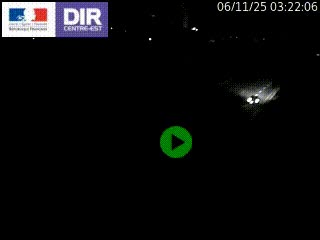 Webcam sur la Nationale 201 à hauteur de la sortie Chambéry-Nord, avant à la jonction entre l'A41 et l'A43, en direction de Lyon