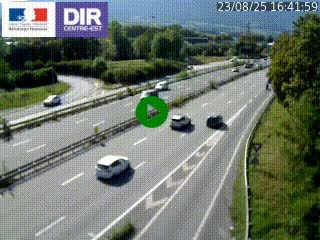 Caméra routière à hauteur de la sortie 15 Chambéry-centre au PK 4,103 en direction d'Albertville