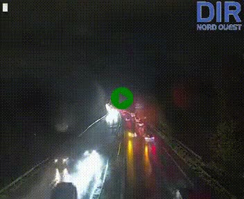 Webcam sur le périphérique de Caen (N814) à l'est de la ville, à Mondeville hauteur de la sortie 2, Presqu'île-Rives de l'Orne, au bout de l'autoroute A13