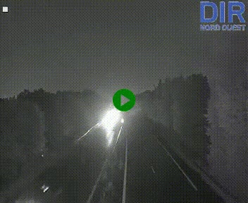 Webcam sur le périphérique de Caen (N814) à l'est de la ville, à Mondeville hauteur de la sortie 2, Presqu'île-Rives de l'Orne, au bout de l'autoroute A13