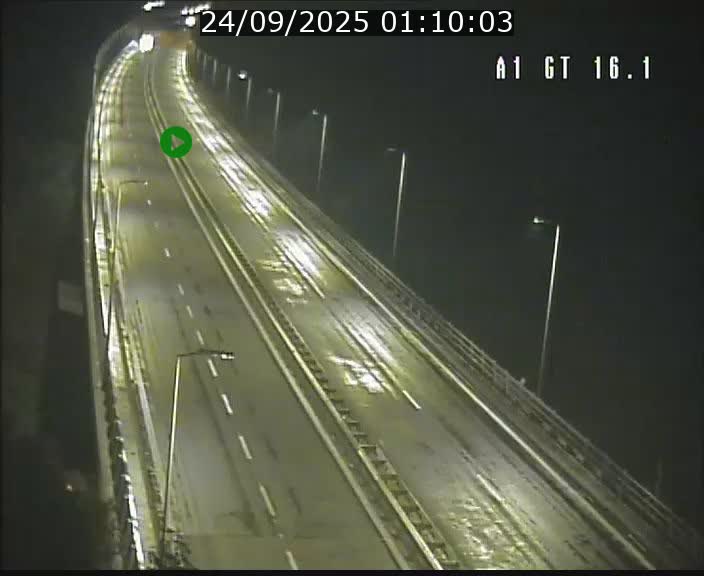Traffic live webcam Luxembourg Niederanven - A1 direction Allemagne - BK 16.1