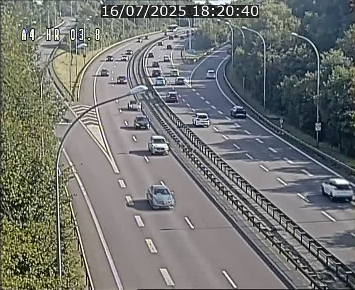 Webcam traffic A4 Luxembourg - BK 3.8 - Leudelange (direction Esch sur Alzette)