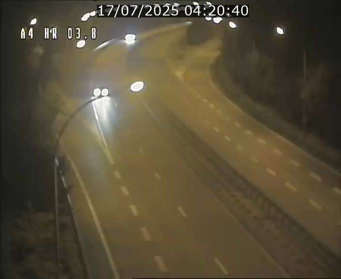 Webcam traffic A4 Luxembourg - BK 3.8 - Leudelange (direction Esch sur Alzette)