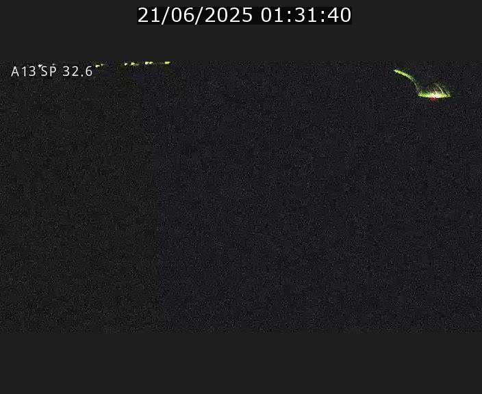 Webcam info trafic A13 à hauteur de Mondorf-les-bains. Vue orientée vers Altwies