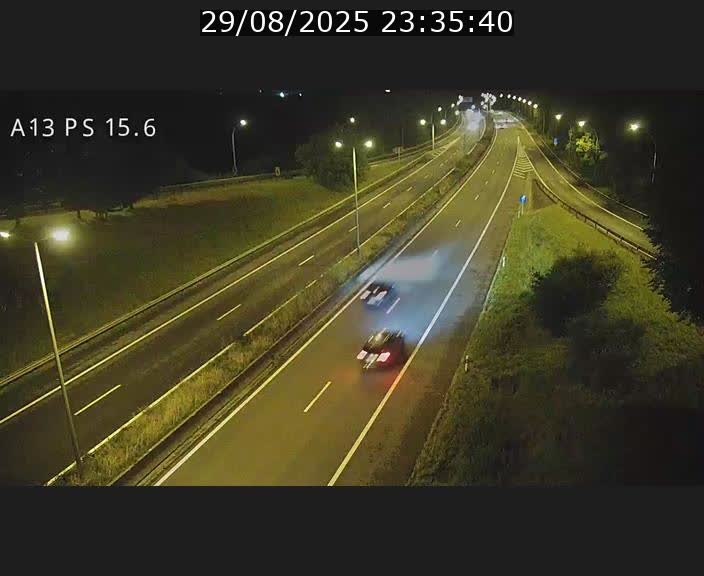 Traffic live webcam Luxembourg Kayl - A13 direction Dudelange - BK 15.6
