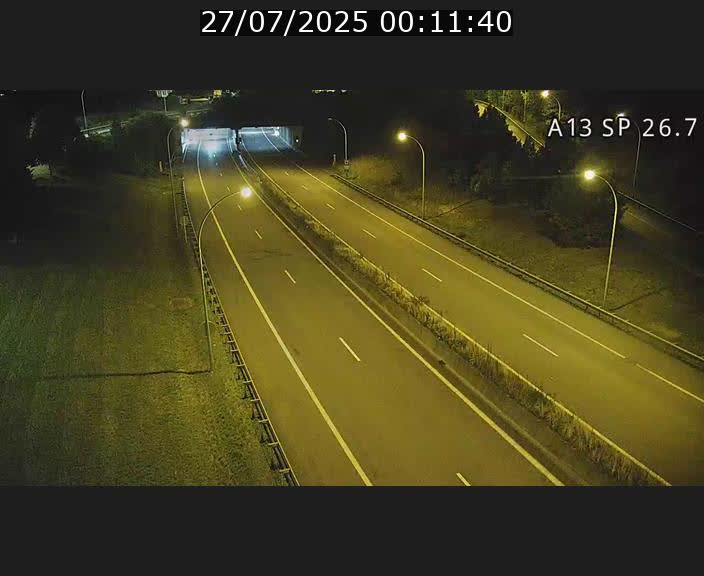 Traffic live webcam Luxembourg Frisange - A13 direction Luxembourg-ville - BK 26.7