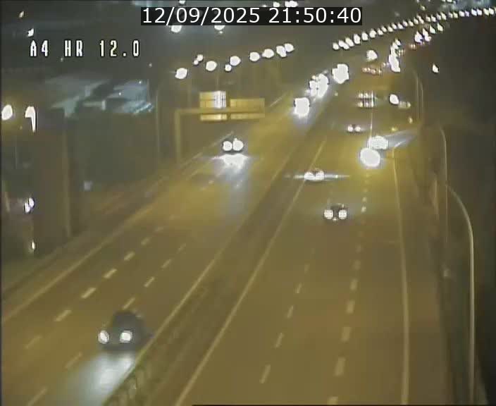 Traffic live webcam Luxembourg Jonction Foetz - A4 - BK 12.0 - direction Esch sur Alzette