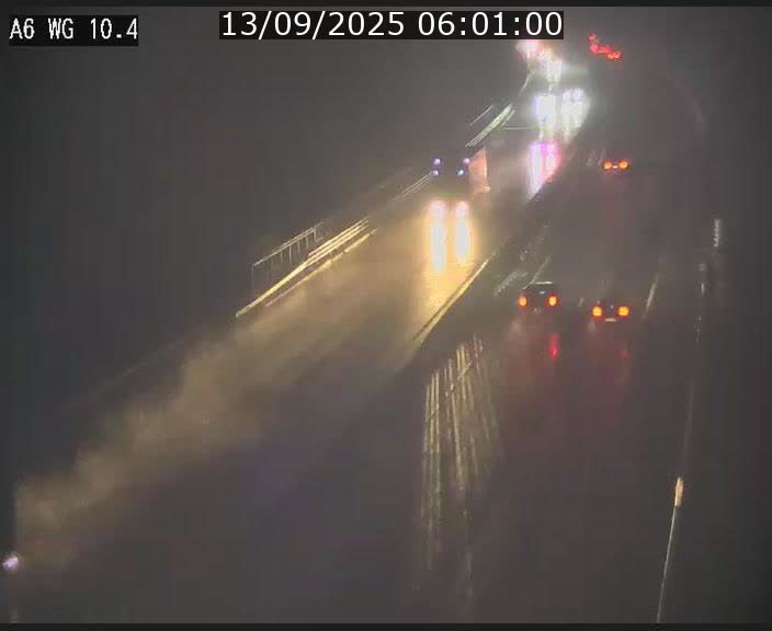 Traffic live webcam Luxembourg Mamer - A6 - BK 10.4 - direction Luxembourg/France/Allemagne