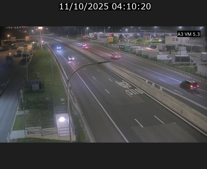 Traffic live webcam Luxembourg Aire de Berchem - A3 - BK 5 - direction France