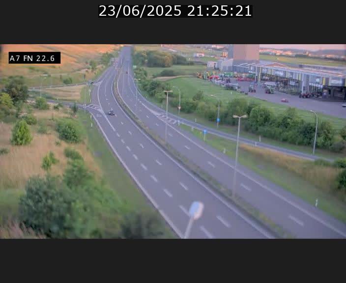 Caméra trafic Luxembourg - A7, Colmar-berg direction Mersch