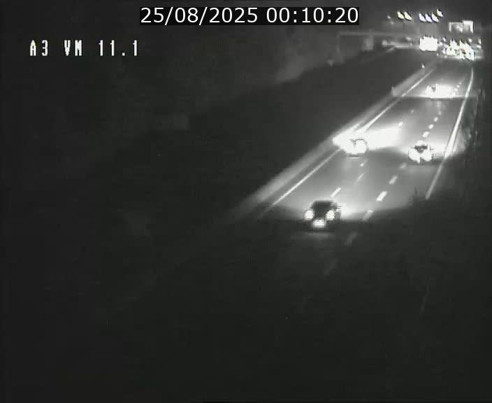 Webcam à la frontière franco-luxembourgeoise, avant la Croix de Bettembourg - BK 11.1 - direction Luxembourg-ville