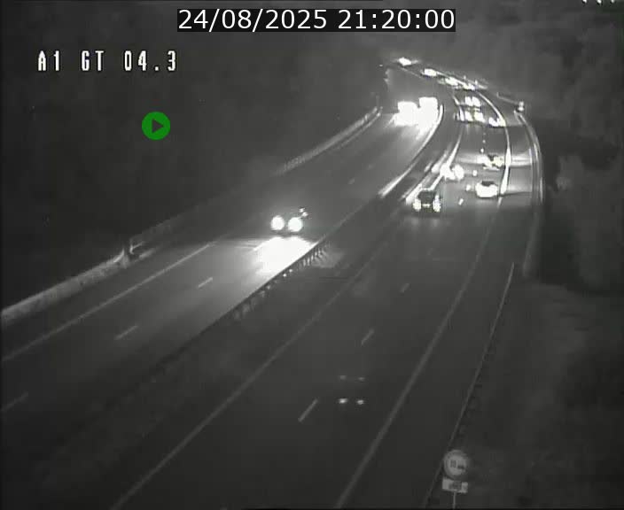 Traffic live webcam Luxembourg Itzig - A1 direction Sandweiler - BK 4.3
