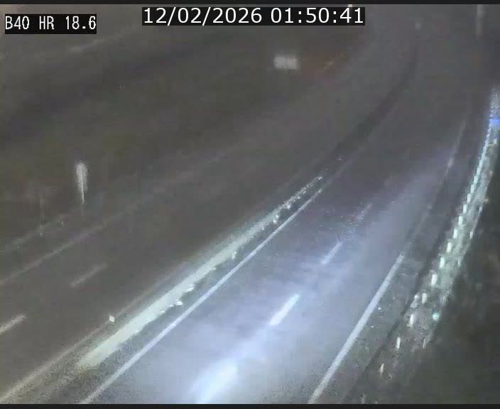 Webcam sur la route de liaison entre Micheville et Esch-Belval à la frontière entre le Luxembourg et la France. Vue orientée vers la Lorraine.
