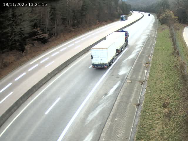 Caméra autoroute France - N57, Côte de la Calotine direction Nancy