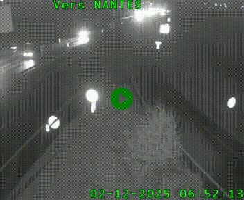 Webcam N147 au nord de Poitiers et à la jonction avec la A10