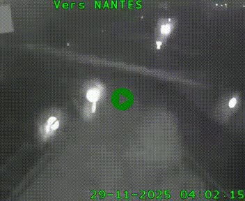 Webcam N147 au nord de Poitiers et à la jonction avec la A10