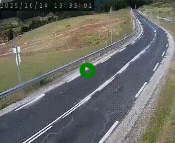 Webcam routière au niveau du col de la Chavade en Ardèche, sur la N102 à 1266 mètres d'altitude