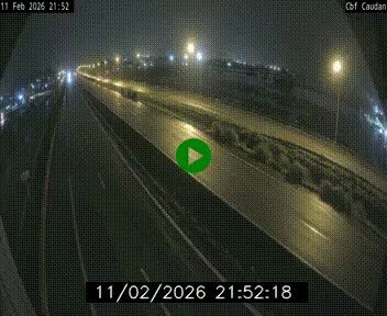 Webcam sur la N165 à hauteur de Caudan, dans le Morbihan.