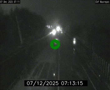 Webcam sur le périphérique de Rennes (N136) à hauteur de Maurepas, au nord de la ville