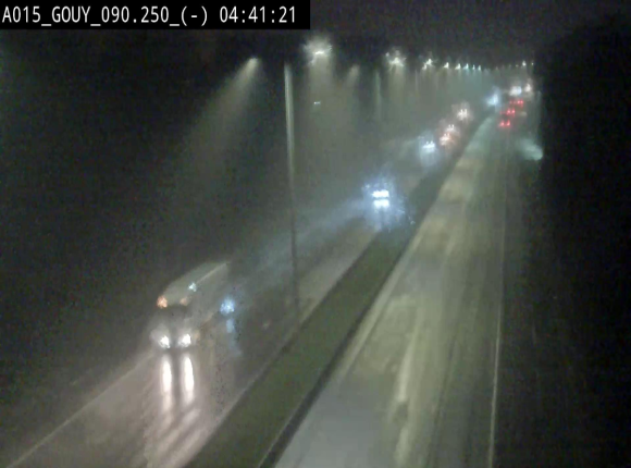 Webcam autoroute Belgique - Gouy-lez-piéton - E42 - BK 90.3