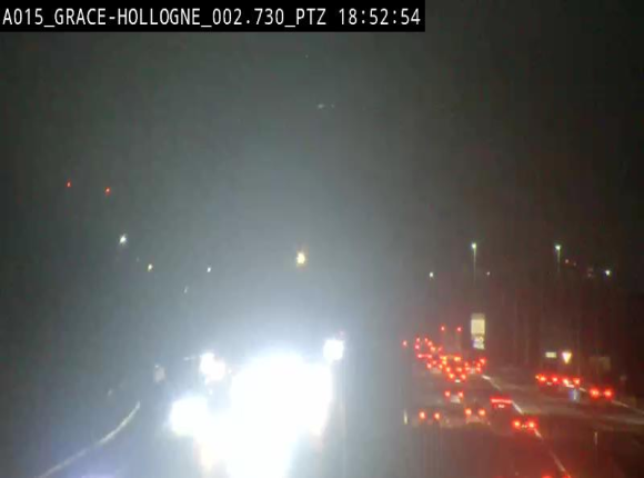 Caméra trafic Belgique - Grâce-Hollogne - E42, jonction avec A604, direction Loncin/Aéroport de Liège -  BK 3.2
