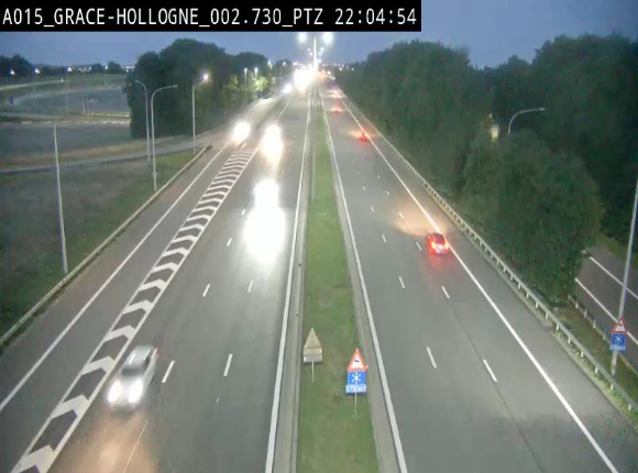 Caméra trafic Belgique - Grâce-Hollogne - E42, jonction avec A604, direction Loncin/Aéroport de Liège -  BK 3.2