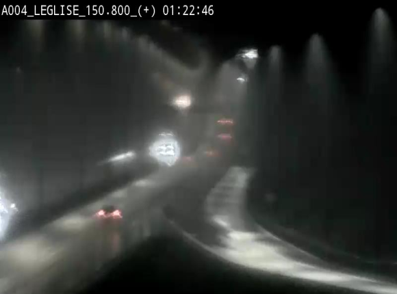 Caméra autoroute Belgique - Côte de Léglise, E411(A4) direction Luxembourg