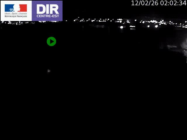 Clone of Caméra de circulation sur A7 à Lyon Perrache vers Marseille, le long du Rhône