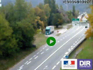 Webcam info trafic à proximité de Vizille sur la N85, au niveau du point de vue du Saut du Moine à Champagnier