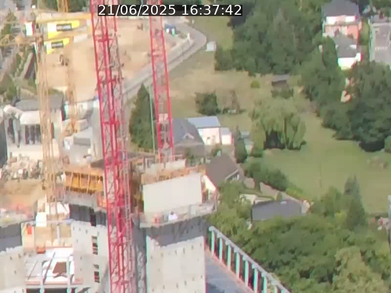 Webcam sur l'avenue John Fitzgerald Kennedy (N51) avec vue orientée vers le Findel