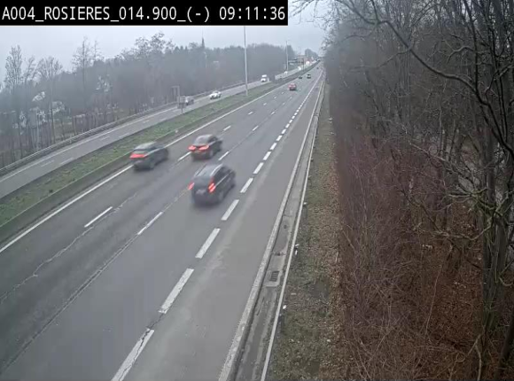 Webcam traffic E411(A4) - BK 14.4 - Rosières