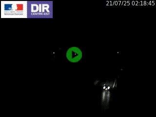 Caméra trafic à Meylan sur la Rocade-Sud de Grenoble en direction d'Aix-en-Provence