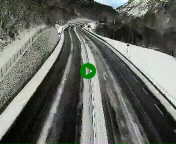 Webcam Porté-Puymorens sur N320, en direction de Pas de la Casa (Andorre)