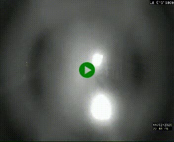 Webcam au carrefour de la croisade, à la jonction entre la N22 et la N320, avant le poste de douane franco-andorrane. Webcam à 1790 mètres d'altitude