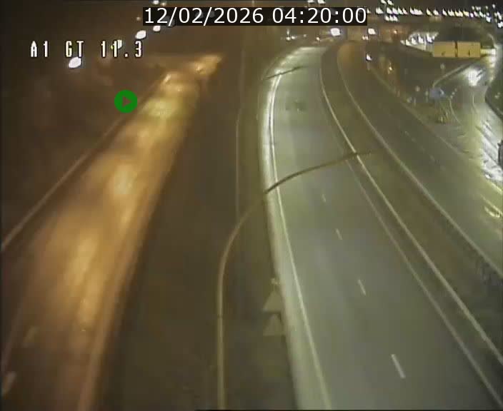 Traffic live webcam Luxembourg Senningerberg - A1 direction Allemagne - BK 11.3