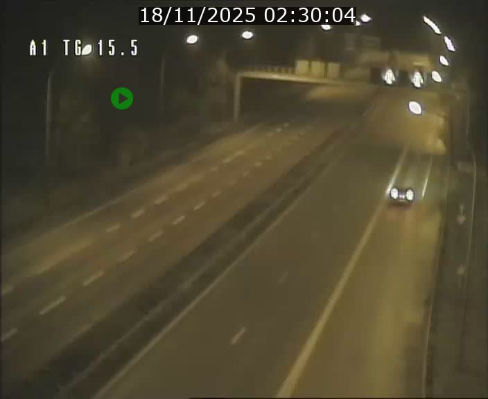 Traffic live webcam Luxembourg Munsbach - A1 direction Luxembourg - BK 15.5