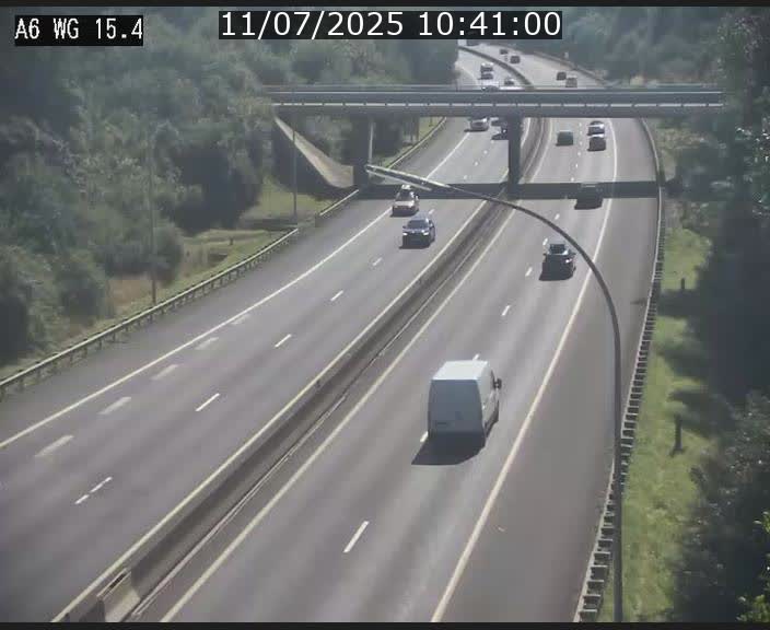 Traffic live webcam Luxembourg Capellen - A6 - BK 15.4 - direction Luxembourg/France/Allemagne