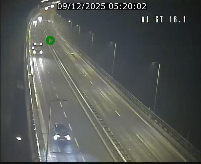 Traffic live webcam Luxembourg Niederanven - A1 direction Allemagne - BK 16.1
