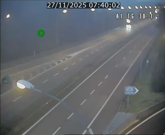 Traffic live webcam Luxembourg Grevenmacher - A1 direction Luxembourg - BK 30.1