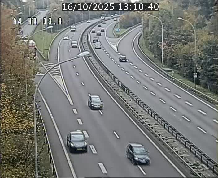 Webcam traffic A4 Luxembourg - BK 3.8 - Leudelange (direction Esch sur Alzette)