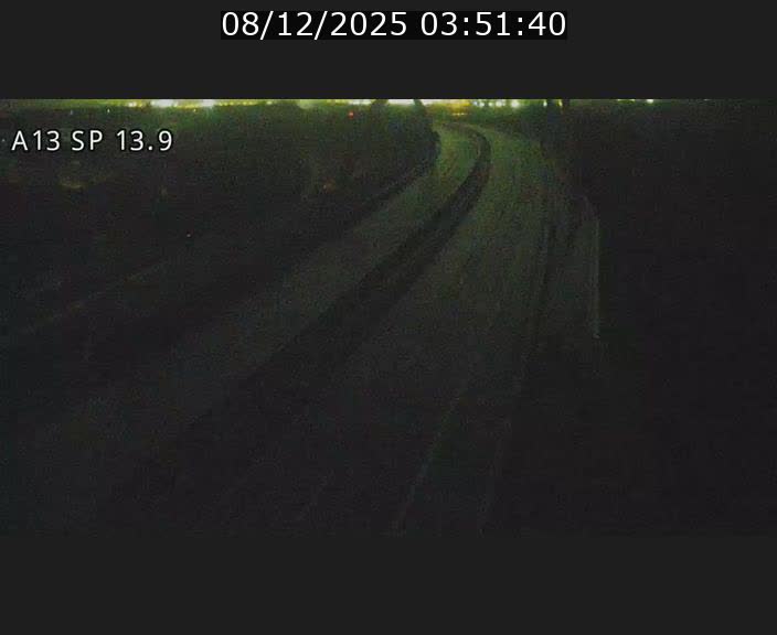 Traffic live webcam Luxembourg Kayl - A13 direction Esch-sur-Alzette/Luxembourg-ville - BK 13.9