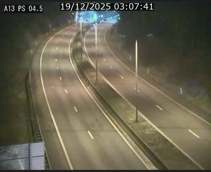 Traffic live webcam Luxembourg Differdange - A13 direction Esch-sur-Alzette - BK 4.5