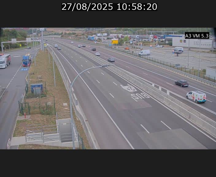 Traffic live webcam Luxembourg Aire de Berchem - A3 - BK 5 - direction France