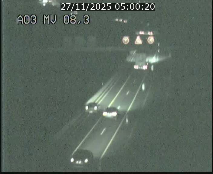 Webcam Autoroute après la Croix de Bettembourg en direction de Luxembourg sur l'A3